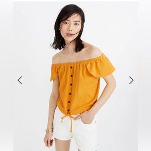 Madewell Off-the-Shoulder Top